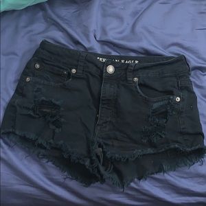 AE black shorts